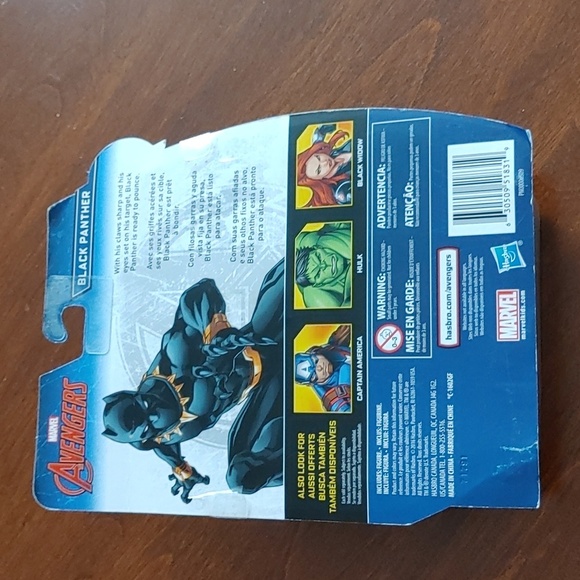 Free Avenger Black Panther Action Figure 6 inch - Picture 2 of 2